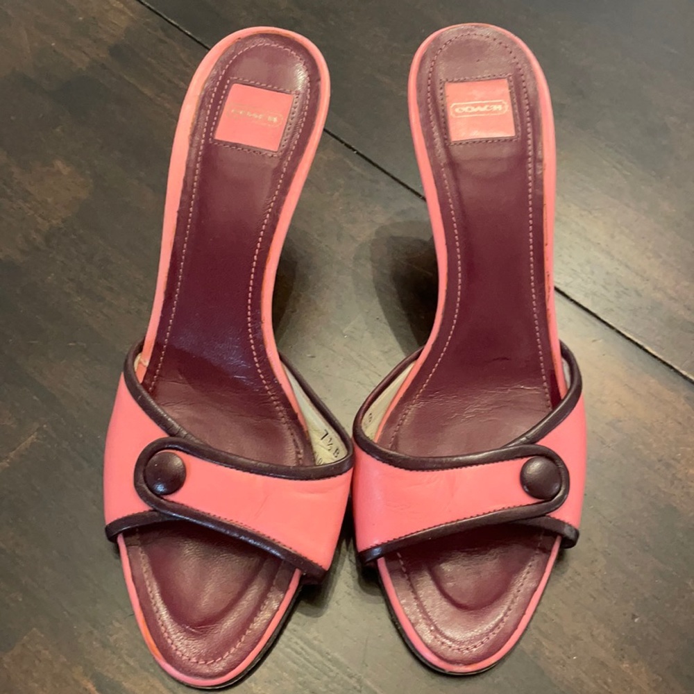 Coach vintage heels